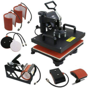 New Digital 4 In 1 Heat Press Machine Combo